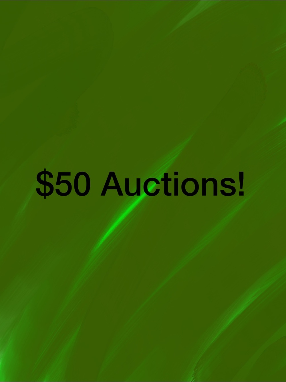 $50 Crystal Auctions!